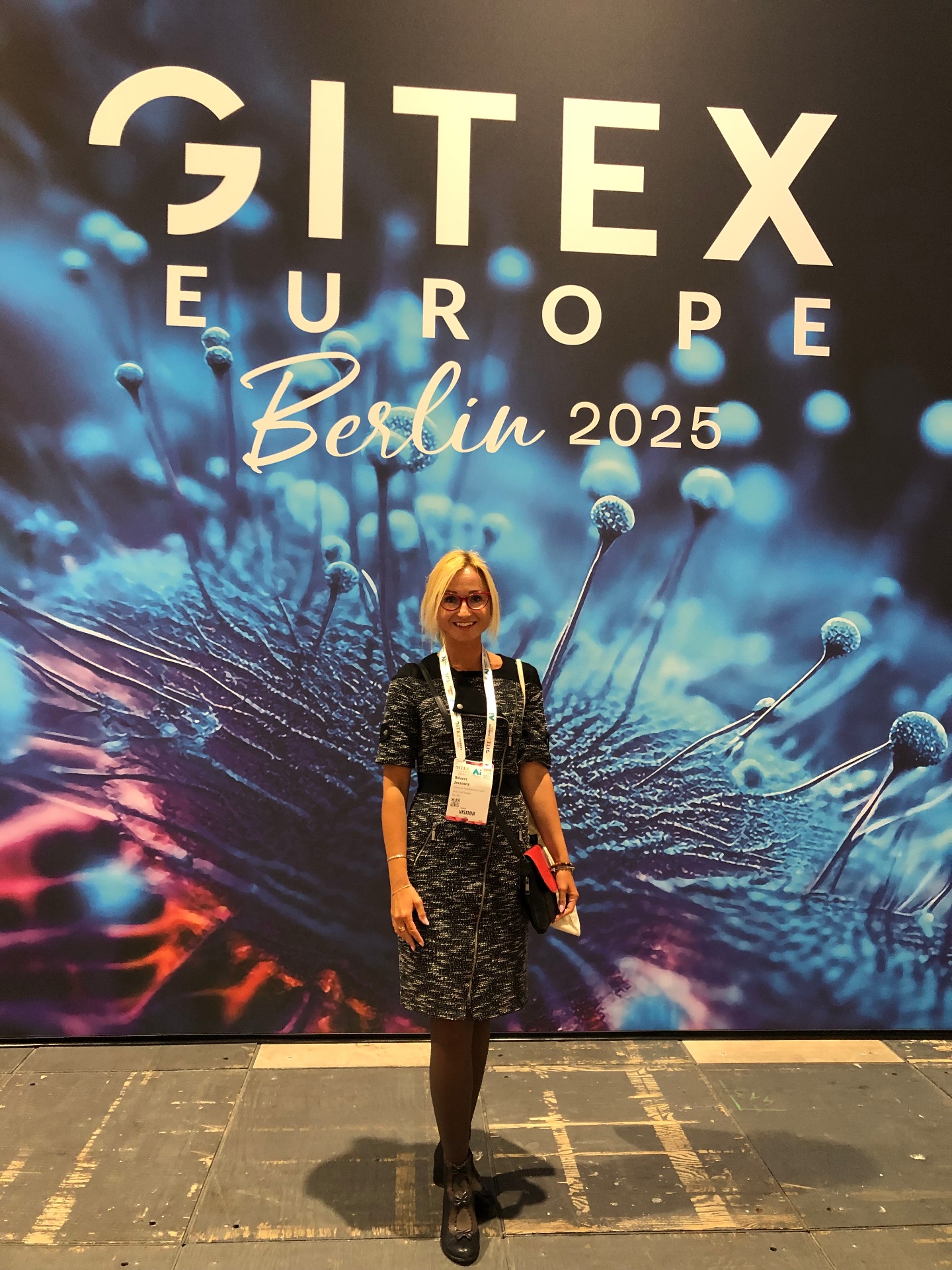 Dolores Jovanovic at GITEX Europe Berlin