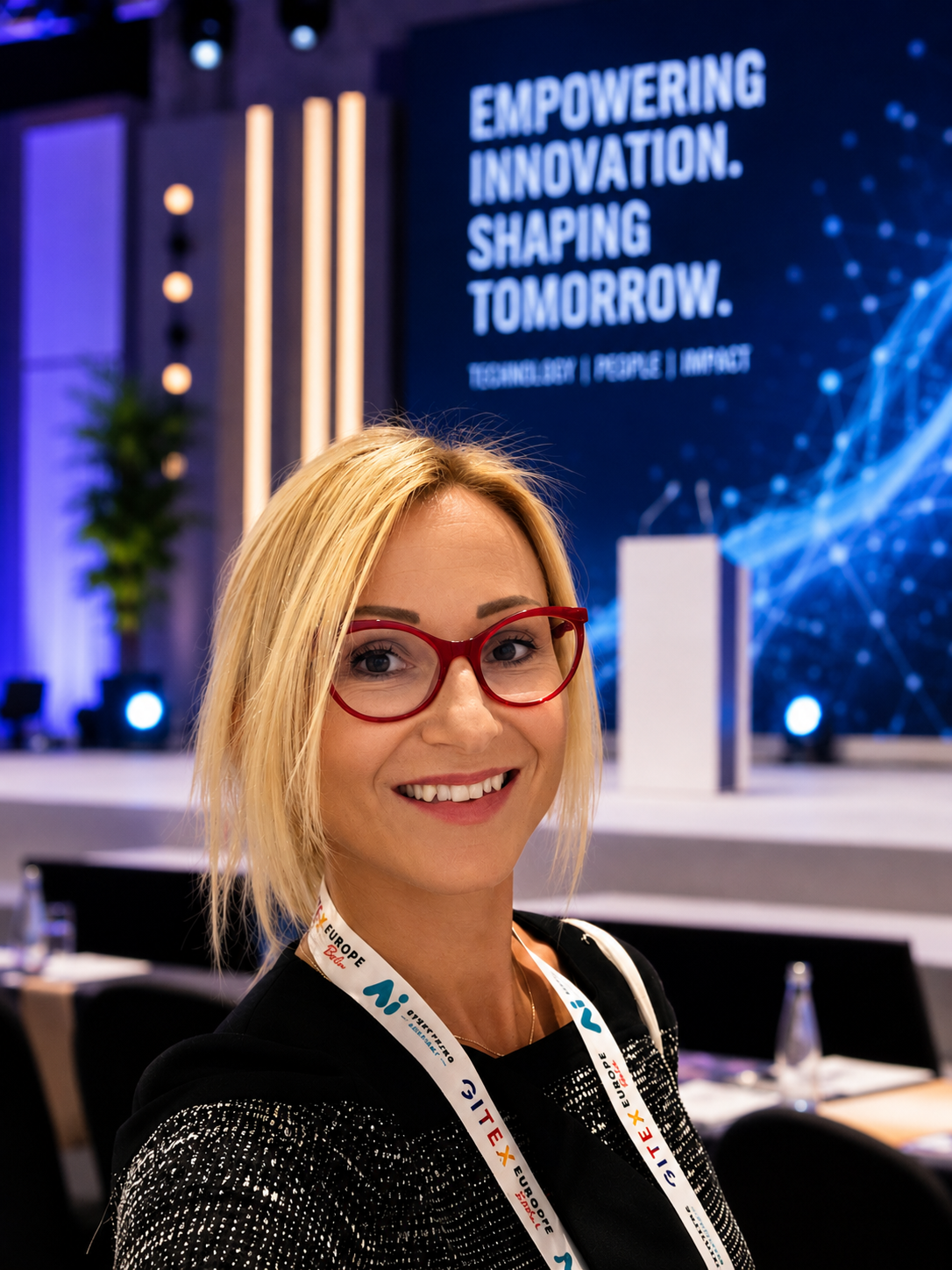 Dolores Jovanovic at GITEX Europe Berlin